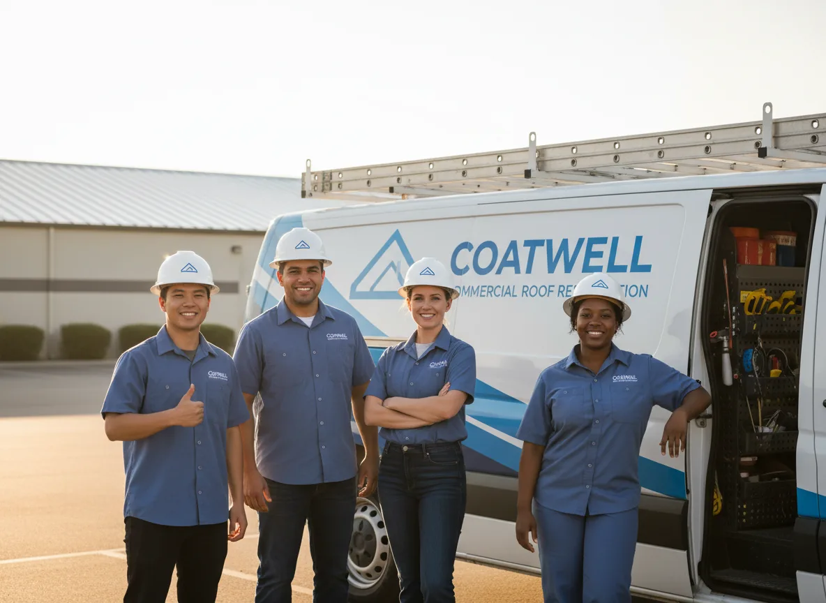 Commercial roof coating company in Texhoma, OK